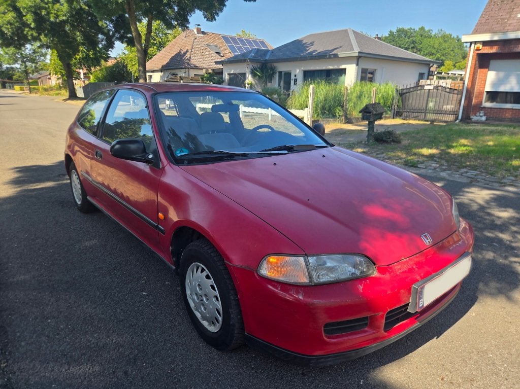 Honda Civic EG Vtec 70.000 km, Auto's, Honda, Particulier, Civic, Airbags, Benzine, Euro 1, Berline, 3 deurs, Handgeschakeld, Rood