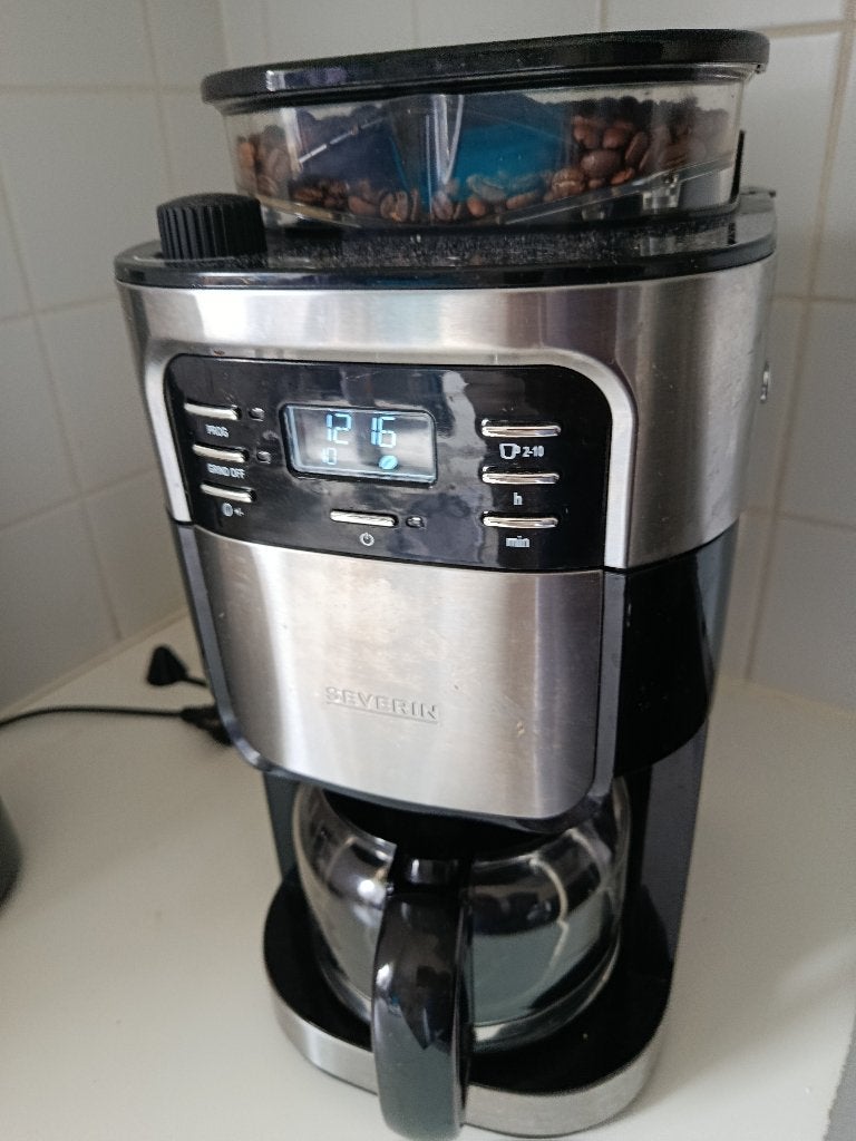 Koffiezetapparaat Severin KA9210, Café moulu, Comme neuf, 4 à 10 tasses, Enlèvement