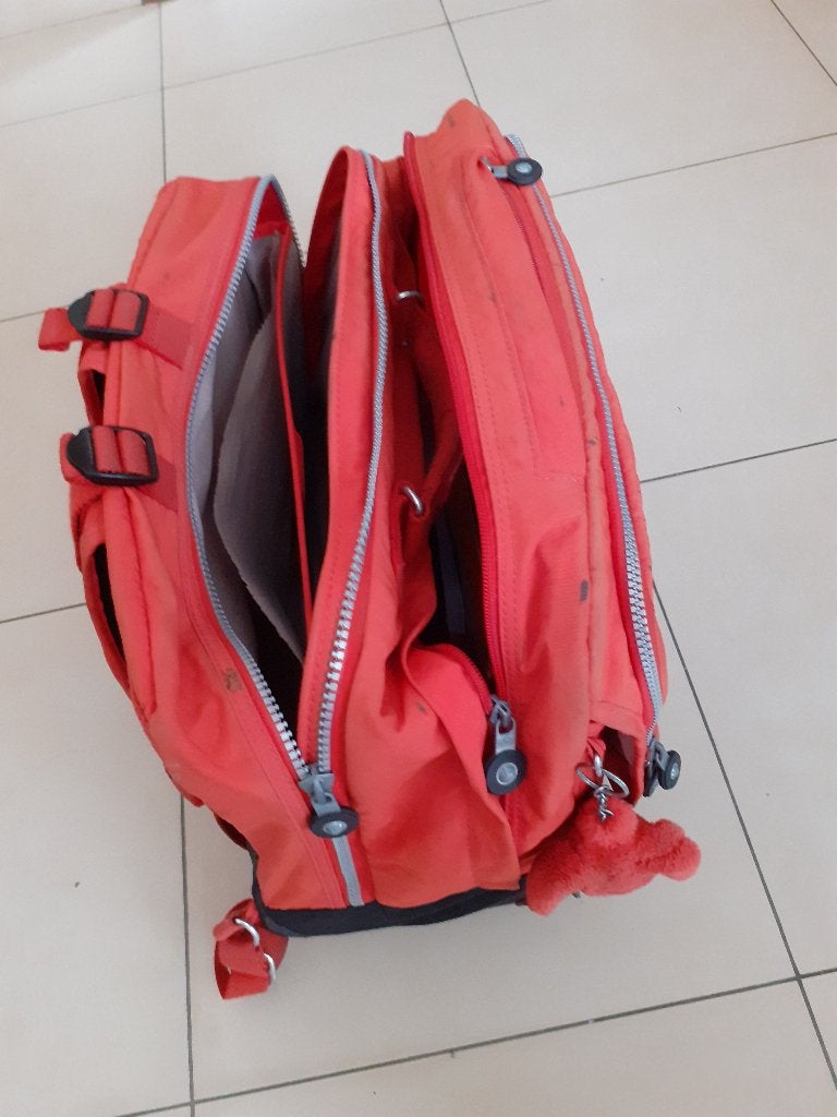 Cartable Kipling corail – Bon état, déjà utilisé, Bijoux, Sacs & Beauté, Sacs | Cartables, Enlèvement, Utilisé, Autres couleurs