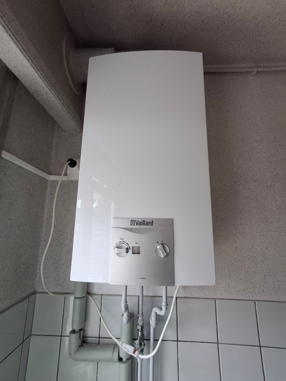 Vaillant TurboMag, Bricolage & Construction, Enlèvement, Utilisé, Gaz naturel, Boiler