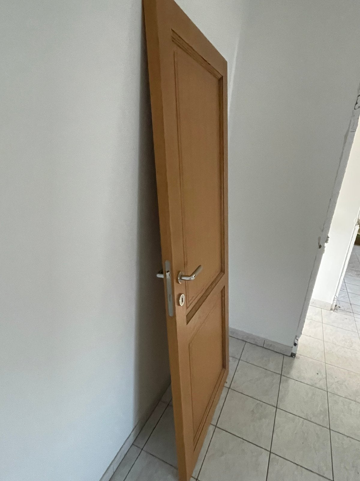 Houten deur, Doe-het-zelf en Bouw, Ophalen, Gebruikt, 80 tot 100 cm, Binnendeur