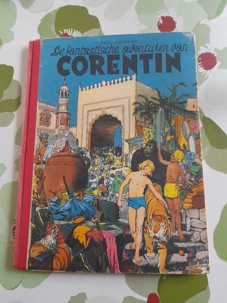 Corentin nr 1hardcover Lombard Collectie eerste druk 1950, Boeken, Ophalen of Verzenden, Gelezen