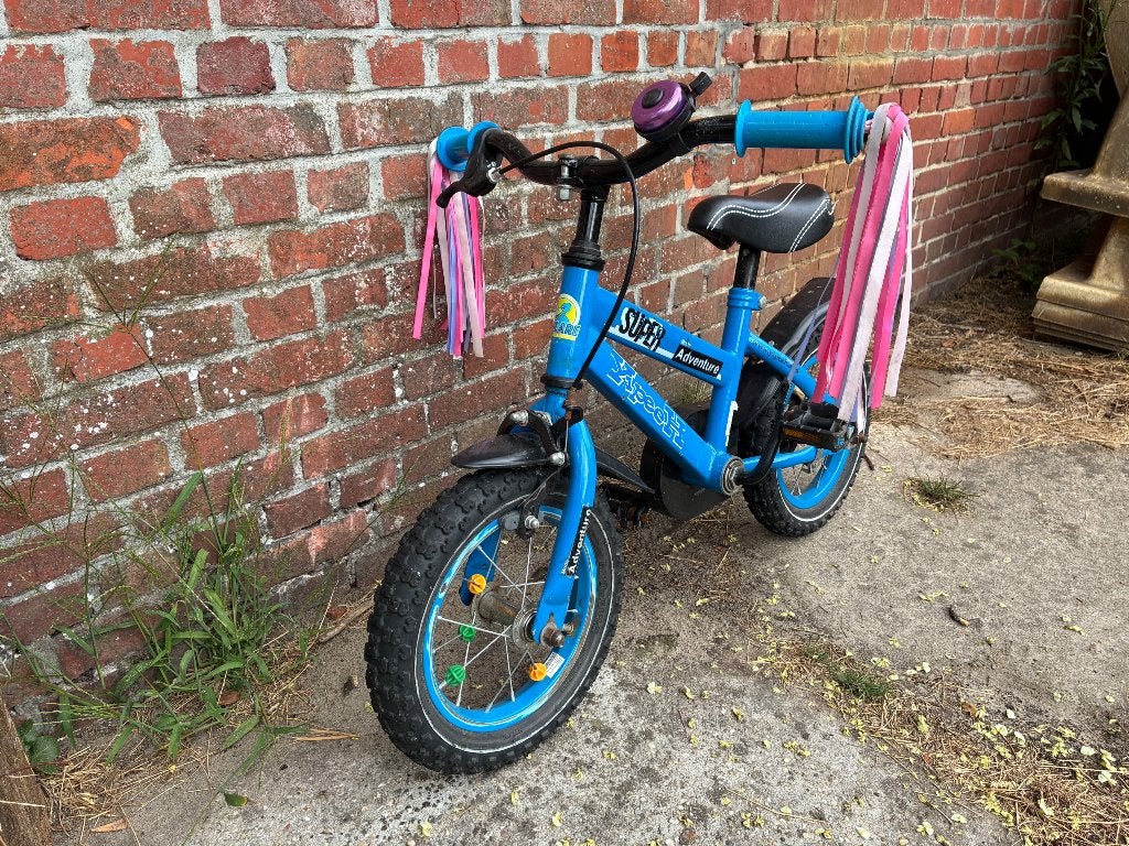 Kinderfiets 12,5 inch, Fietsen en Brommers, Ophalen, Terugtraprem, Zijwieltjes, Gebruikt