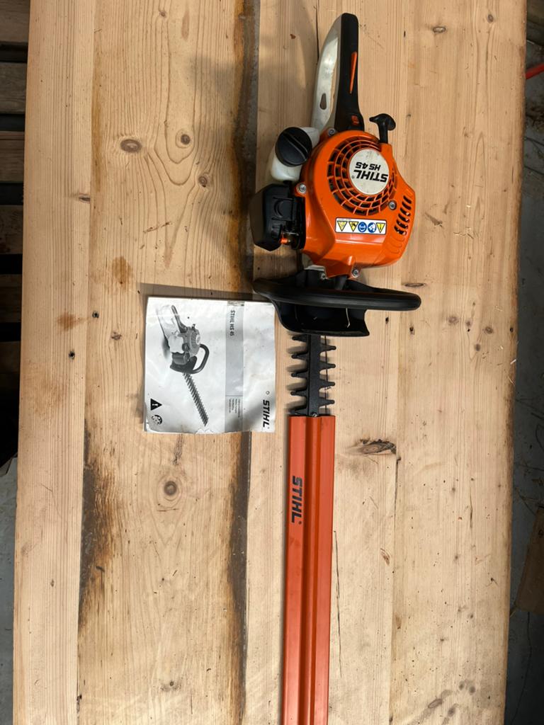 Heggenschaar stihl hs 45, Ophalen of Verzenden, Zo goed als nieuw