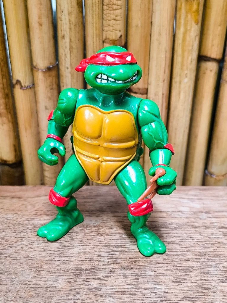 Vintage Playmates Toys TMNT Raffaello actiefiguur uit 1988, Ophalen of Verzenden