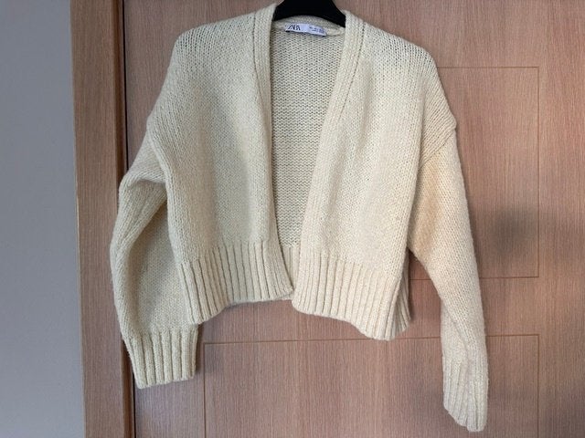 Cardigan Zara maat S (y0006), Kleding | Dames, Truien en Vesten, Zara, Geel, Ophalen of Verzenden, Zo goed als nieuw