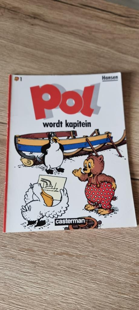 Strip Pol - 1 Pol wordt kapitein, Eén stripboek, Ophalen of Verzenden, Zo goed als nieuw
