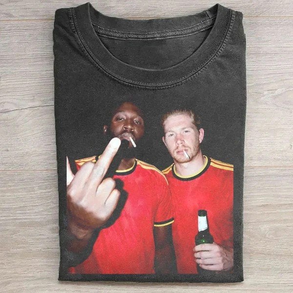 T-shirt Rode Duivels Lukaku - De Bruyne NIEUW, Ophalen of Verzenden, Nieuw, Shirt