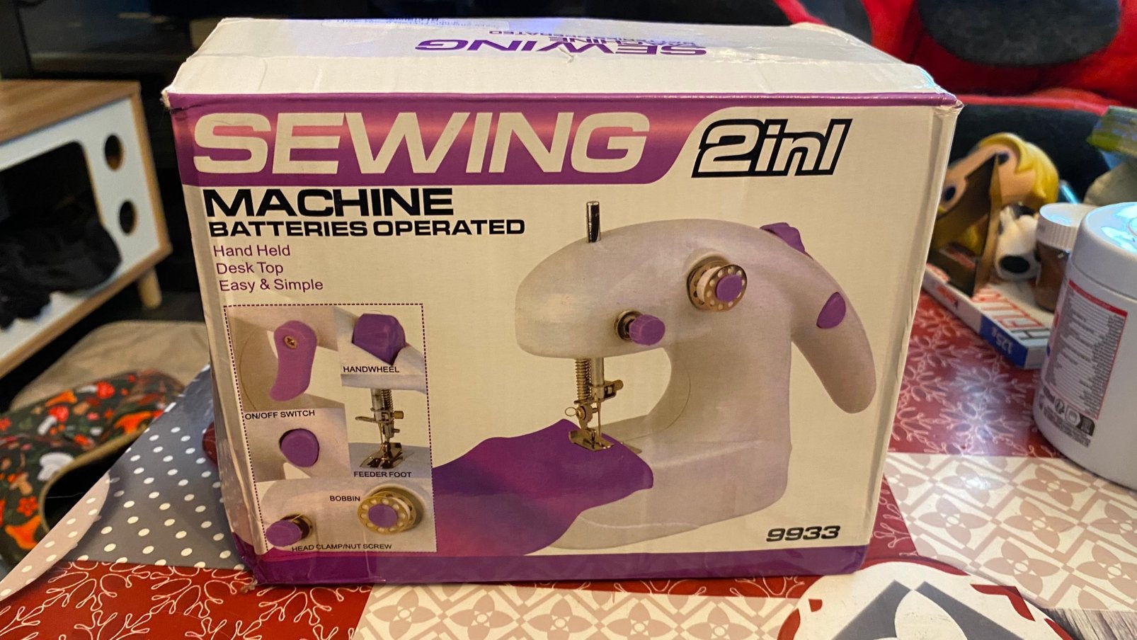 Petite machine à coudre, Hobby & Loisirs créatifs, Enlèvement, Comme neuf