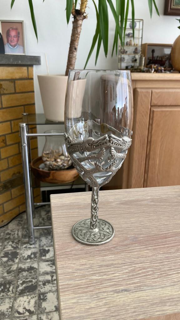 Tasse en étain, Collections, Verres & Petits Verres, Comme neuf, Enlèvement ou Envoi