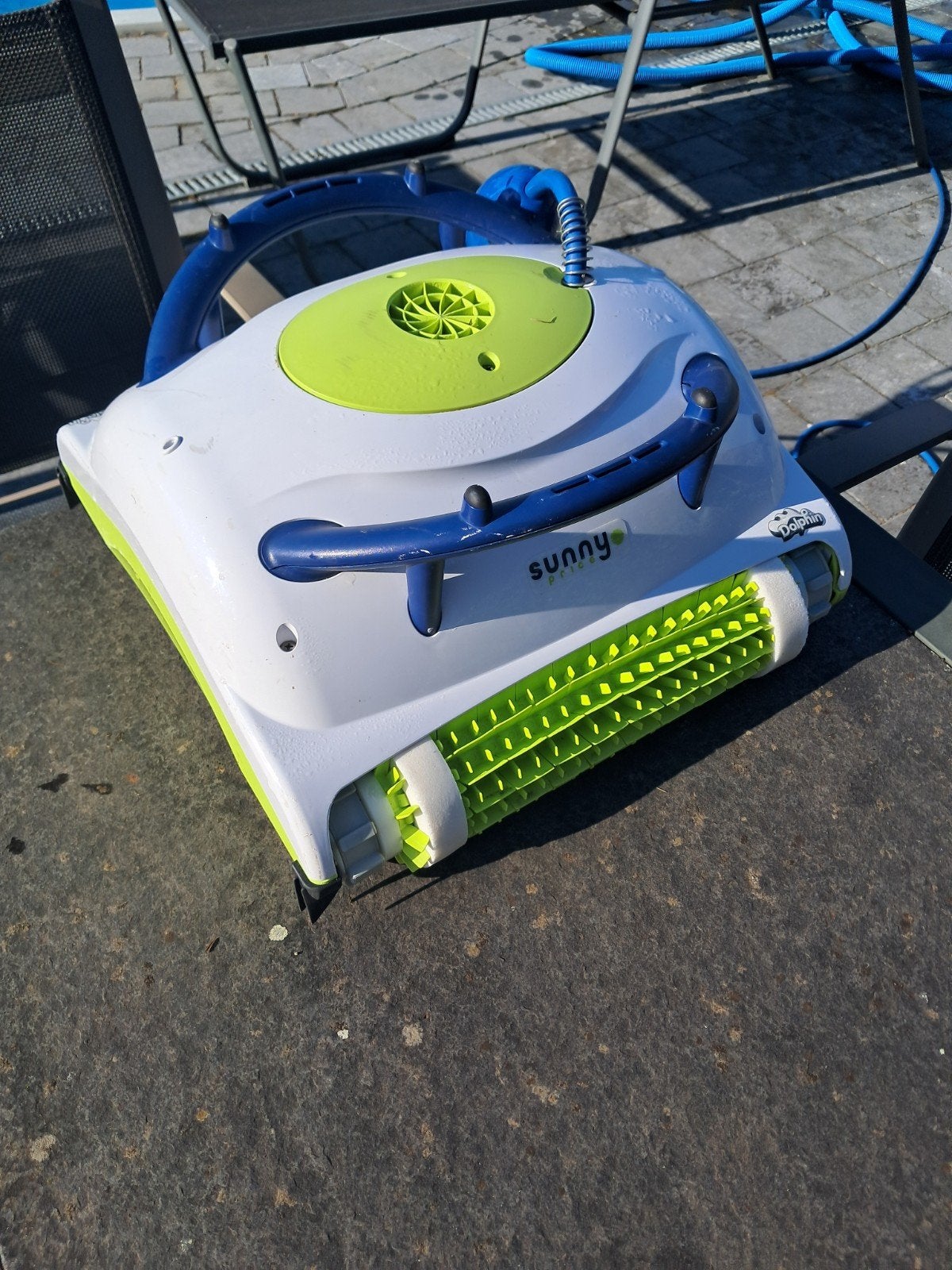 Robot aspirateur puscine, Enlèvement