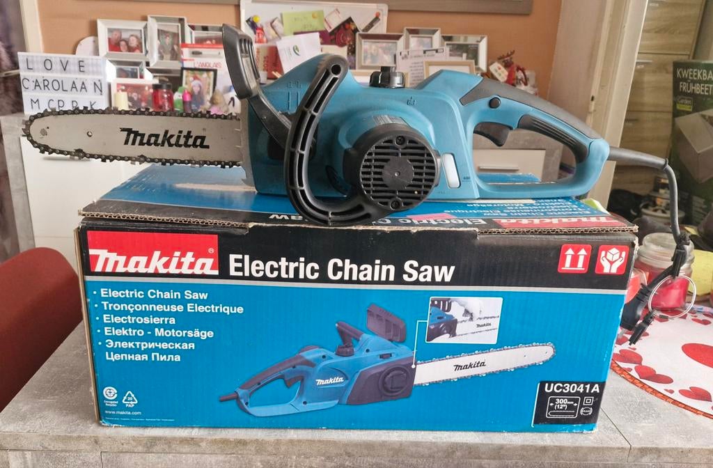 Tronçonneuse électrique makita, Enlèvement, Électrique