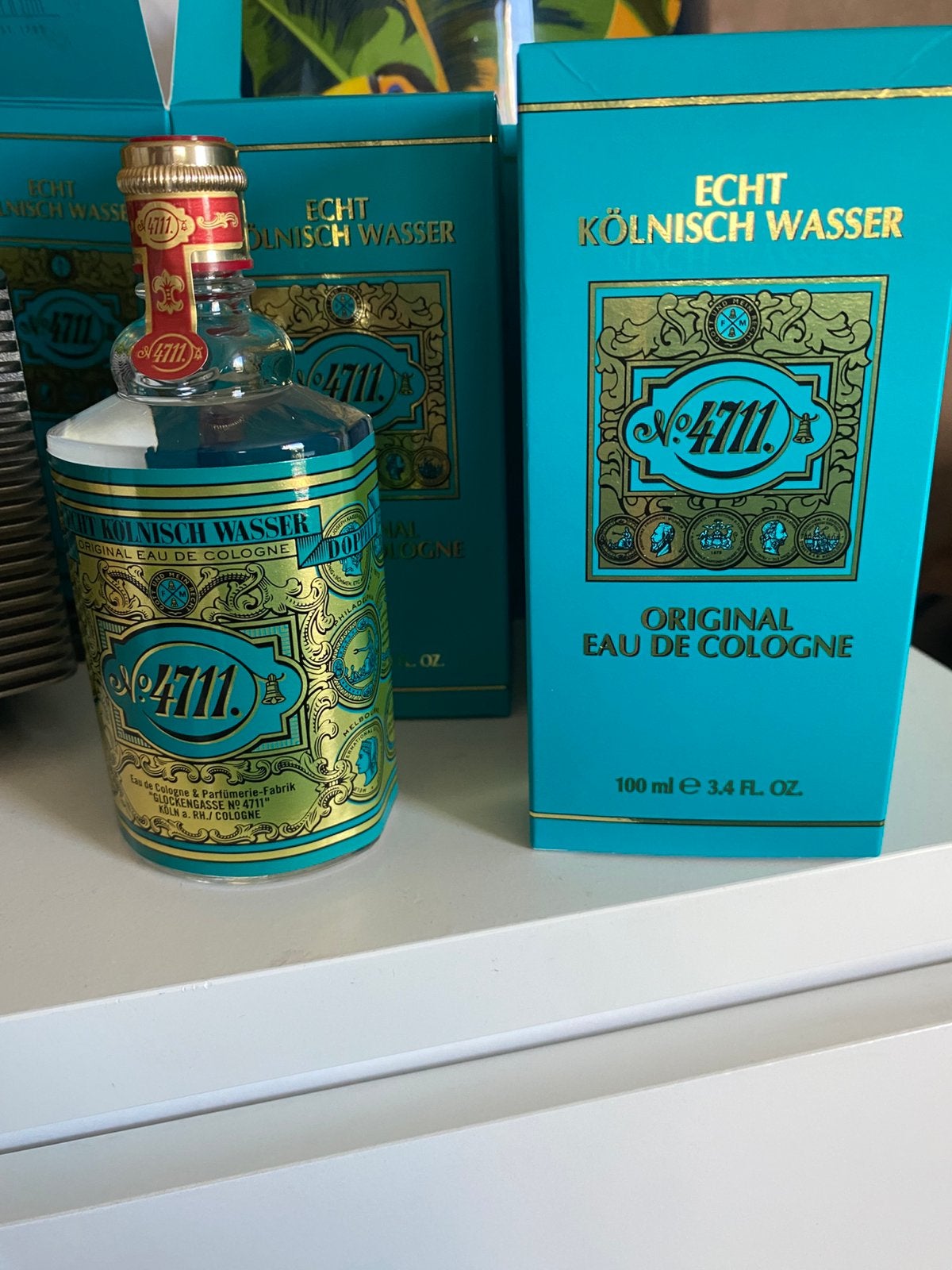 Parfum original eau de cologne 4711, Verzenden, Zo goed als nieuw