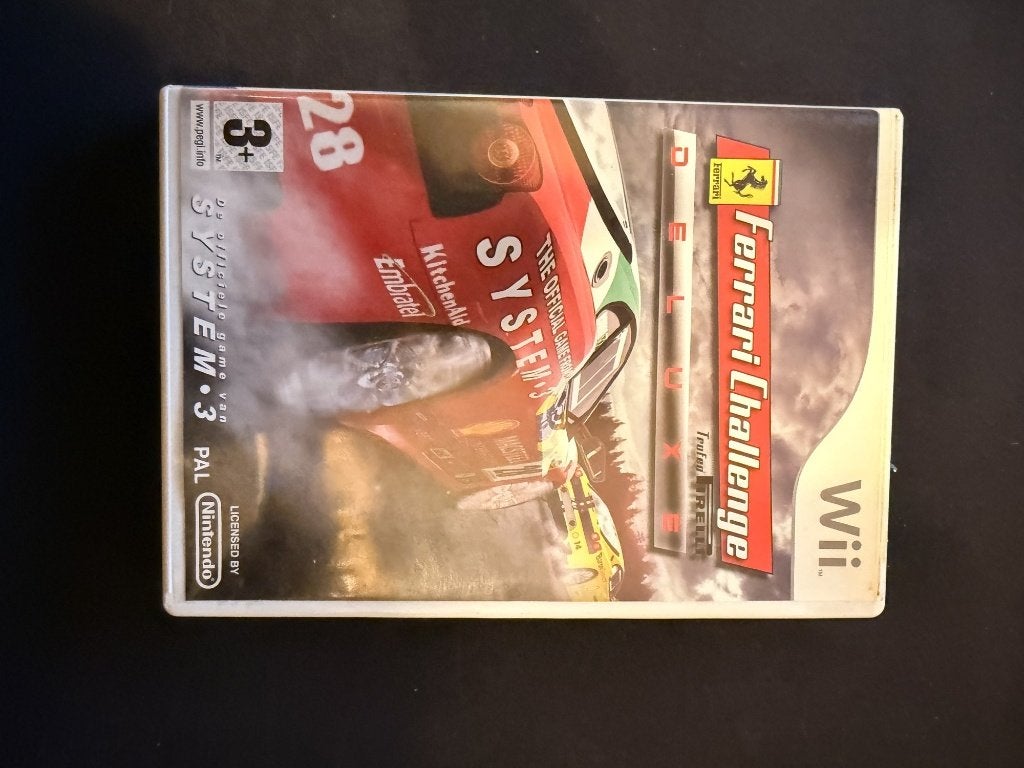 Ferrari Challenge Deluxe Wii – compleet PAL, Consoles de jeu & Jeux vidéo, Enlèvement ou Envoi, 1 joueur, Course et Pilotage, Utilisé