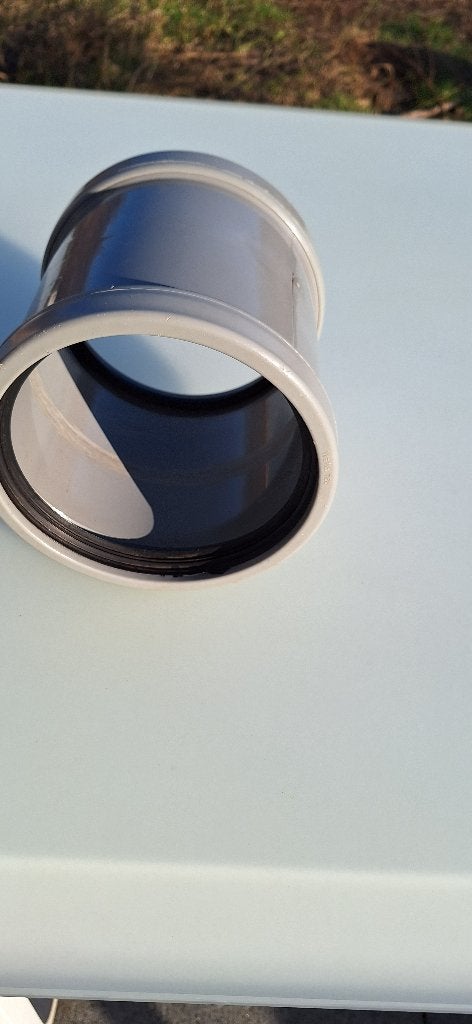 PVC Grijs Steekmof diam. 160mm, 80 mm ou plus, Enlèvement ou Envoi, PVC, Comme neuf