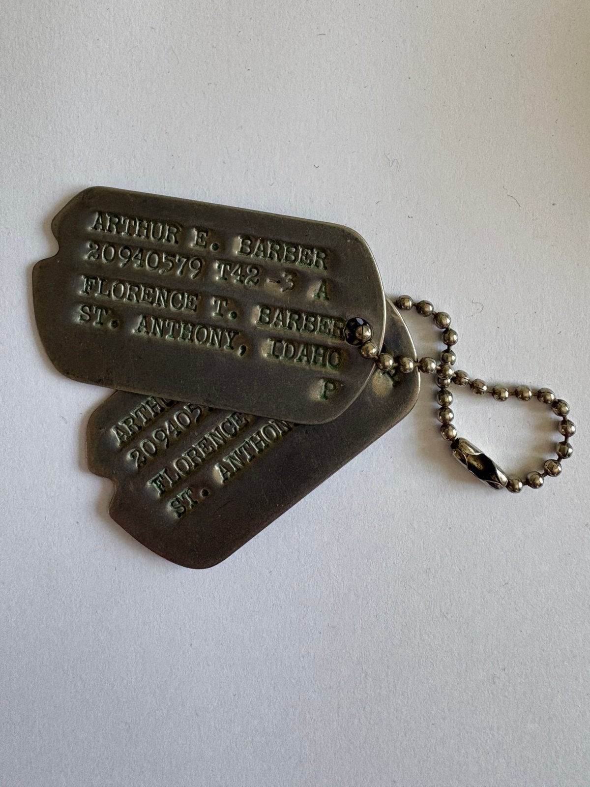 WW2 US Army Dog tags, Verzamelen, Ophalen of Verzenden