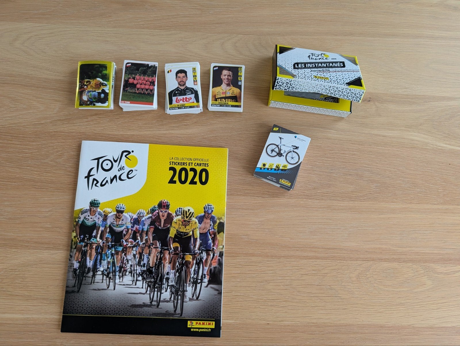 Panini Tour de France 2020 Complet, Enlèvement ou Envoi, Neuf, Plusieurs autocollants