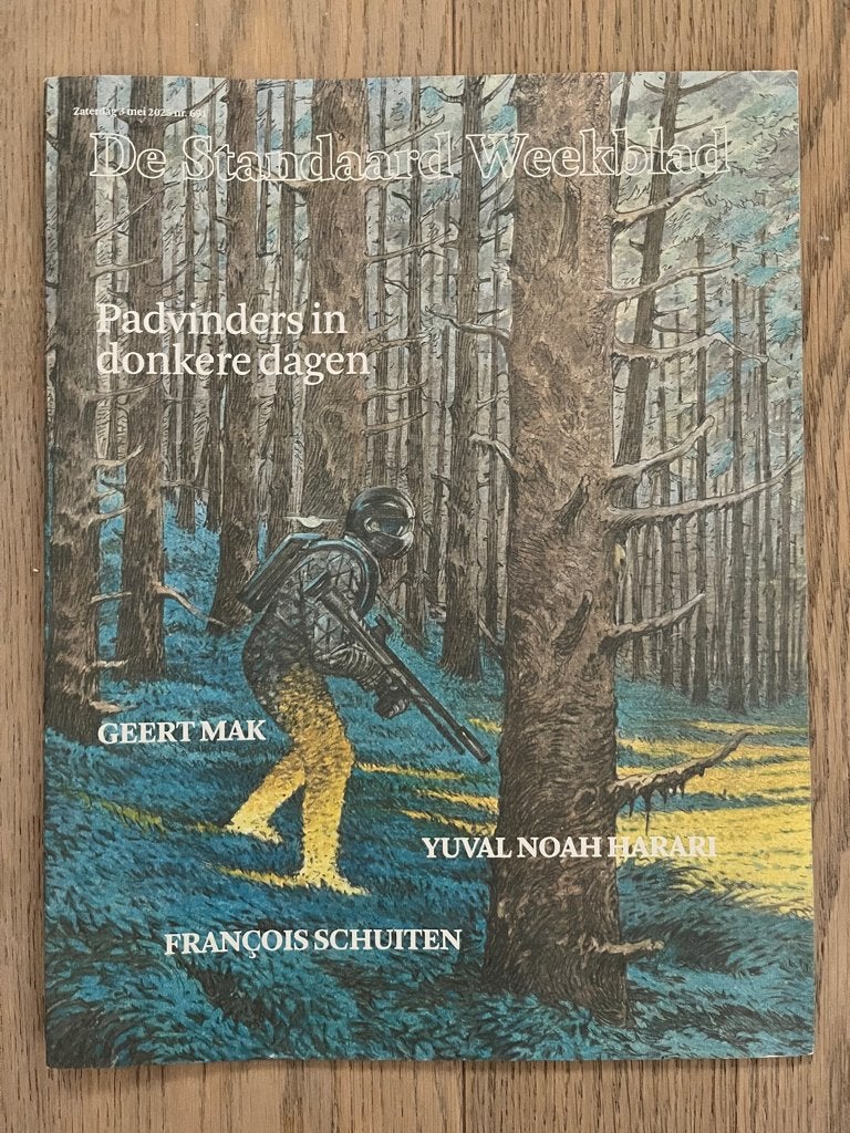 FRANCOIS SCHUITEN - coverstory DS Weekblad * 2025 * NIEUW, Enlèvement ou Envoi, Neuf, Glossy