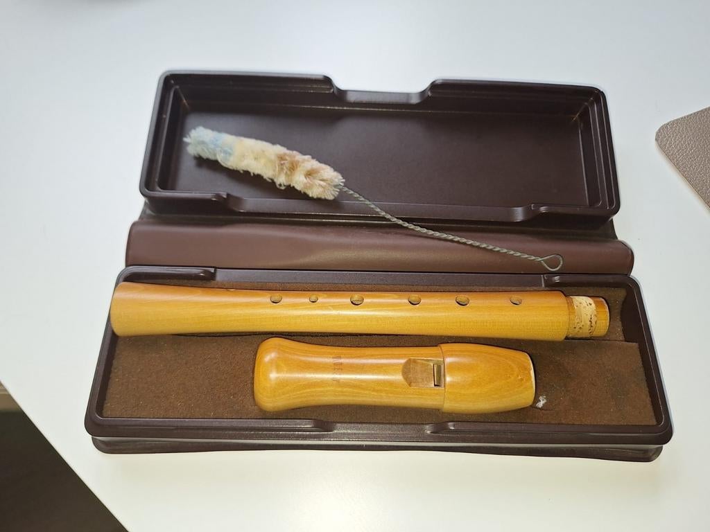 Houten blokfluit MOECH, Ophalen