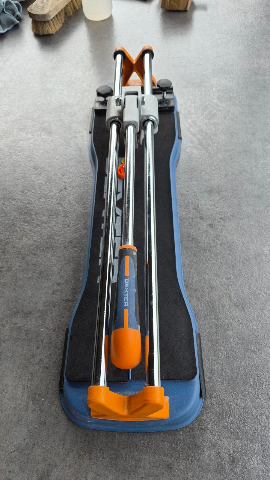 Tegelsnijder Dexter 500 mm. Als nieuw., Ophalen, 40 tot 60 cm, Minder dan 20 cm, Zo goed als nieuw