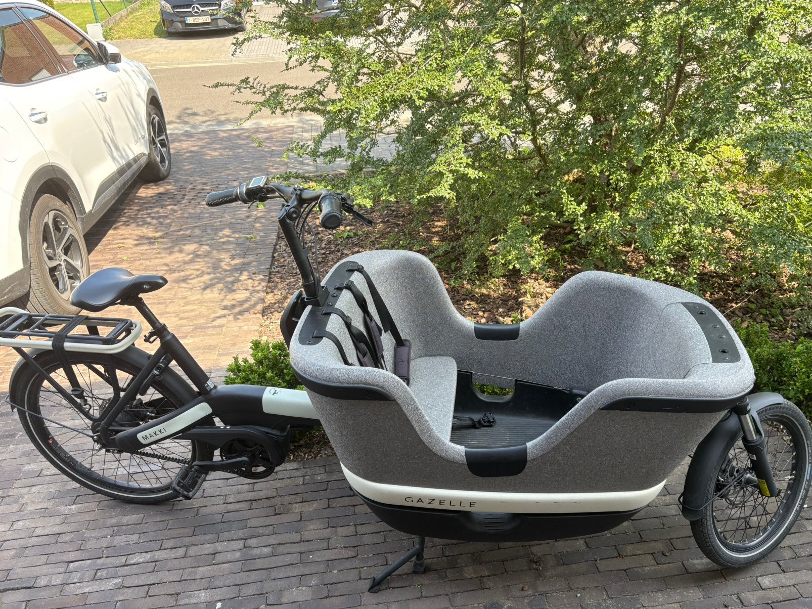Gazelle makki bakfiets, Fietsen en Brommers, Fietsen | Bakfietsen, Ophalen, Zo goed als nieuw, Gazelle