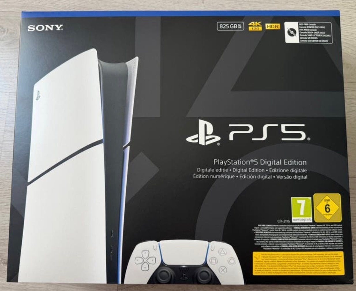 Playstation 5 825 gb digital, Games en Spelcomputers, Spelcomputers | Sony PlayStation 5, Ophalen of Verzenden, Nieuw, Playstation 5