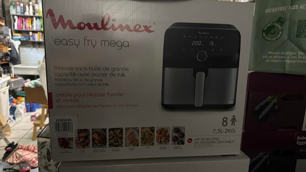 Moulinex Easy Fry Mega, Ophalen, Nieuw
