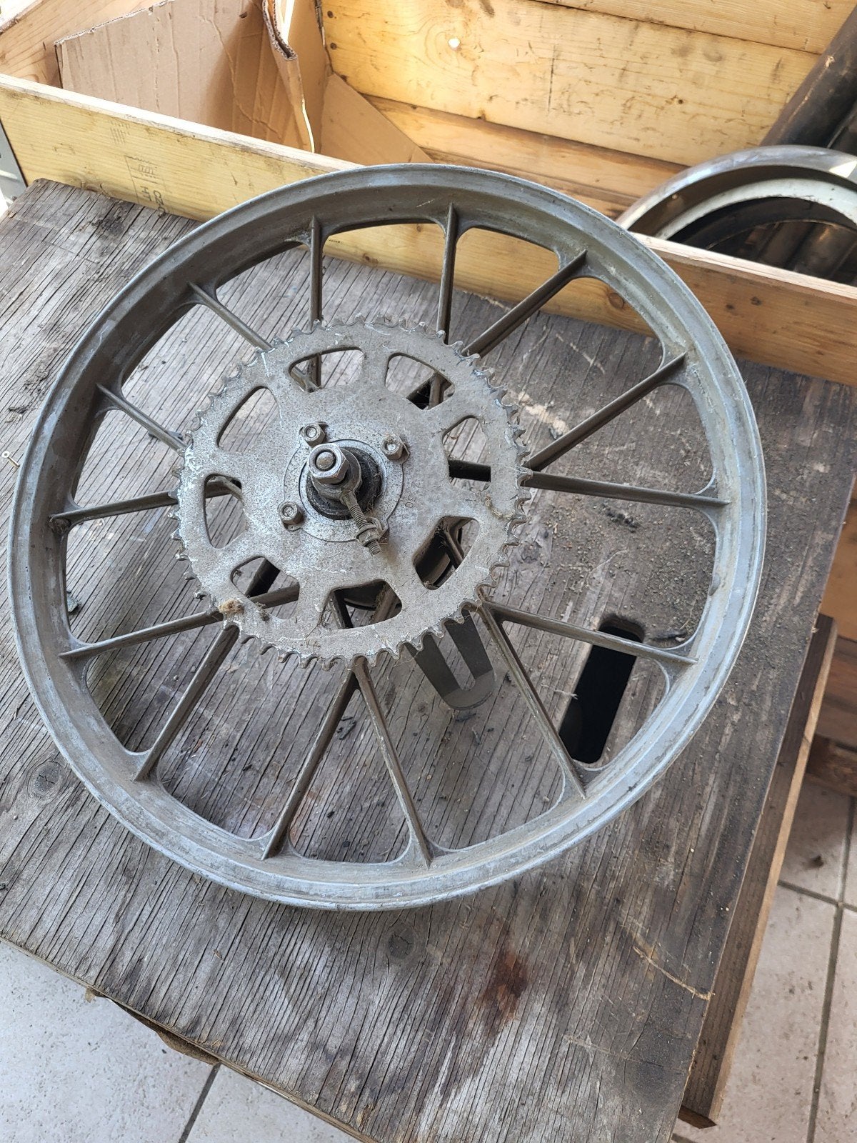 Roues Flandria, Vélos & Vélomoteurs, Enlèvement