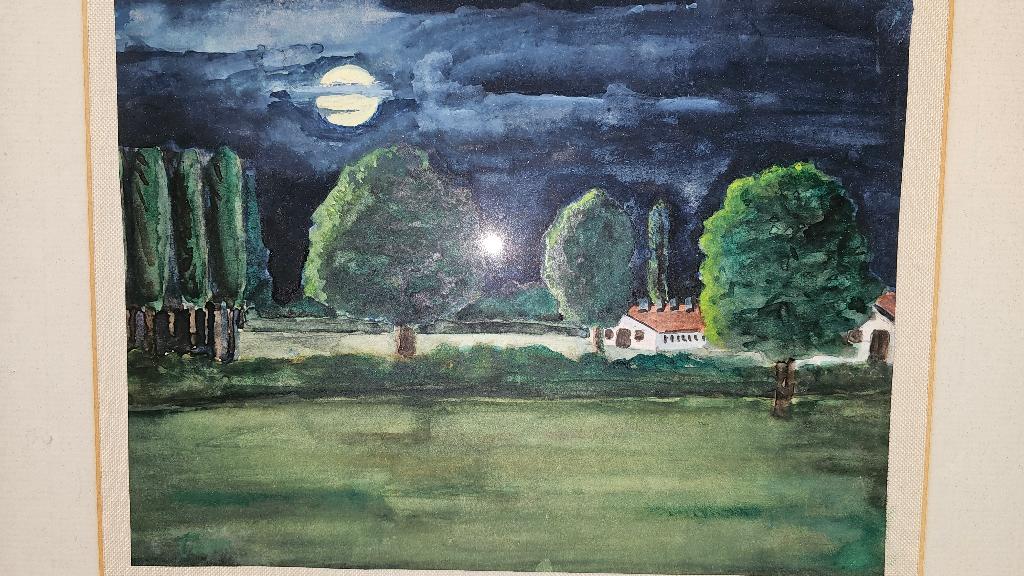 Œuvre unique de Toon Herman Gouache signée, Antiquités & Art, Enlèvement