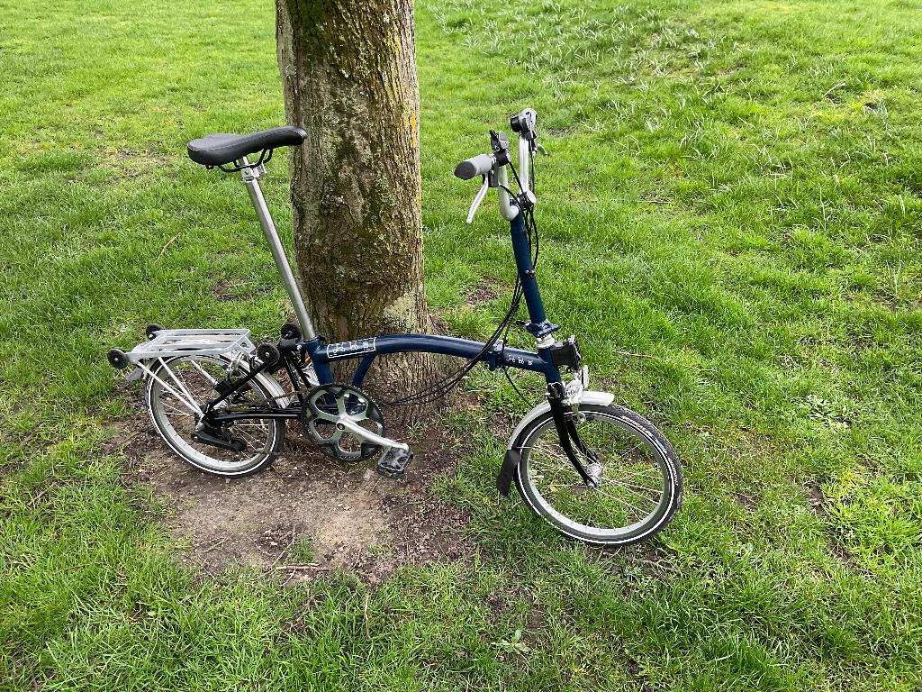 Brompton vouwfiets M6R - tempest blauw, Ophalen, Overige onderwerpen