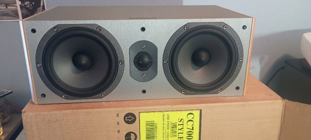Centerspeaker Focal JM Lab CHORUS CC700 S, Ophalen, Zo goed als nieuw, 60 tot 120 watt, Center speaker