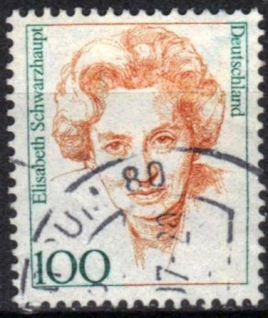 Allemagne 1997 - Yvert 1787 - Femme célèbre (ST), Envoi, Affranchi