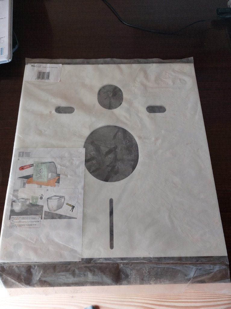 Isolatieset voor hangtoilet - Blaufoss, X2O, Ophalen, Nieuw, Toilet