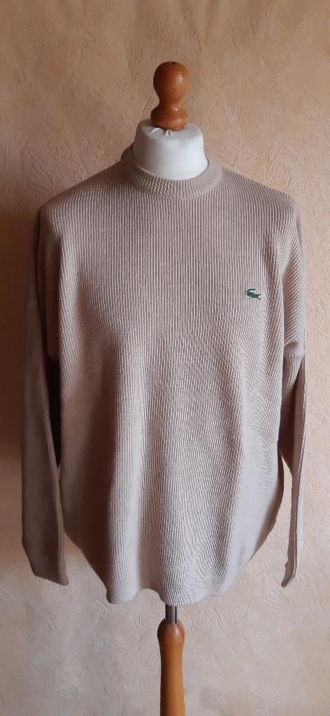 Pull Lacoste T : 8, Ophalen, Zo goed als nieuw, Beige