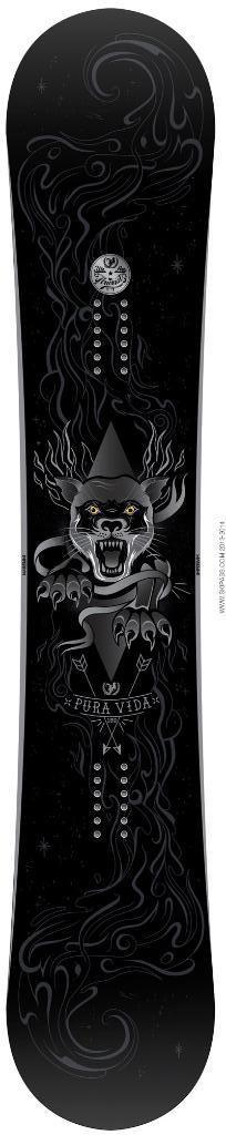 Snowboard Imperium Pura Vida met bindingen en draagzak, Ophalen, Zo goed als nieuw, Board