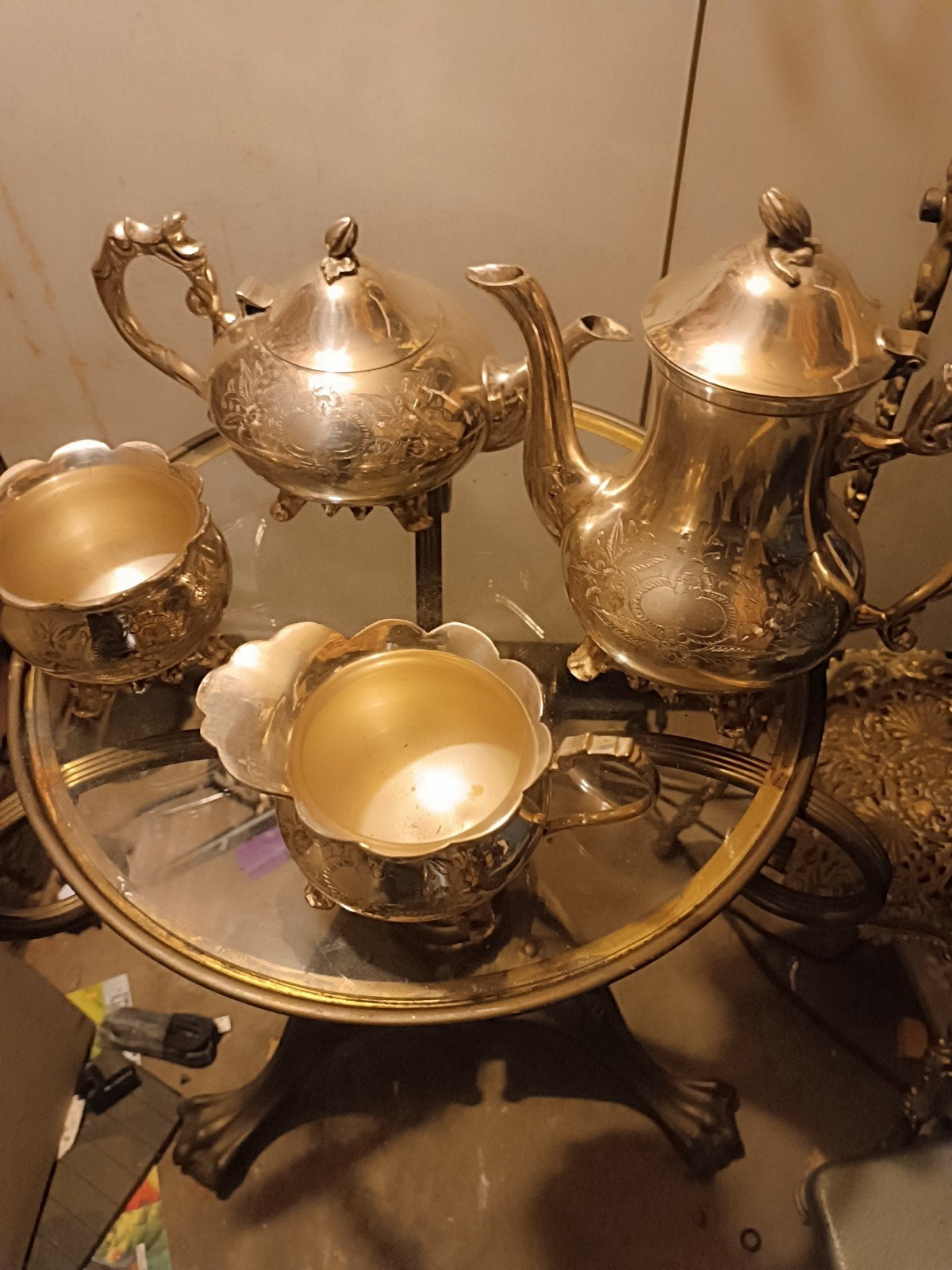 oude servies, Antiek en Kunst, Ophalen