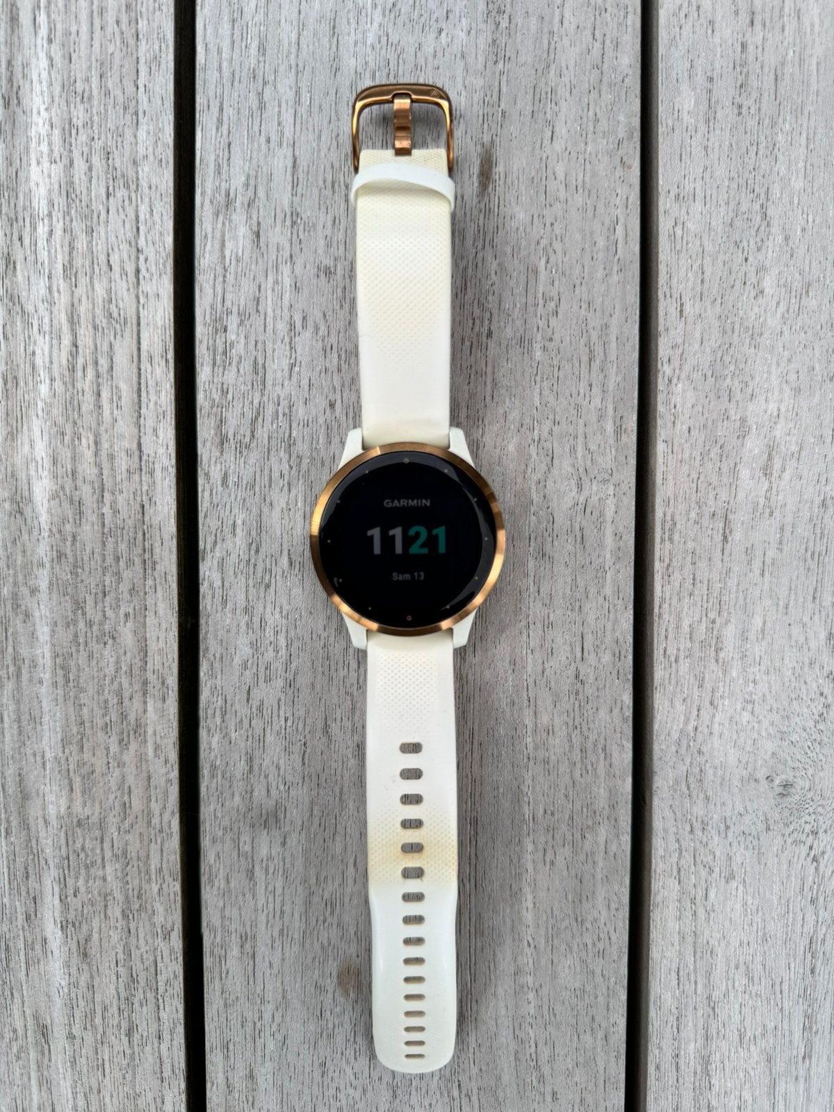 Garmin Vivoactive 4S, Ophalen, Conditie, Gebruikt, Wit