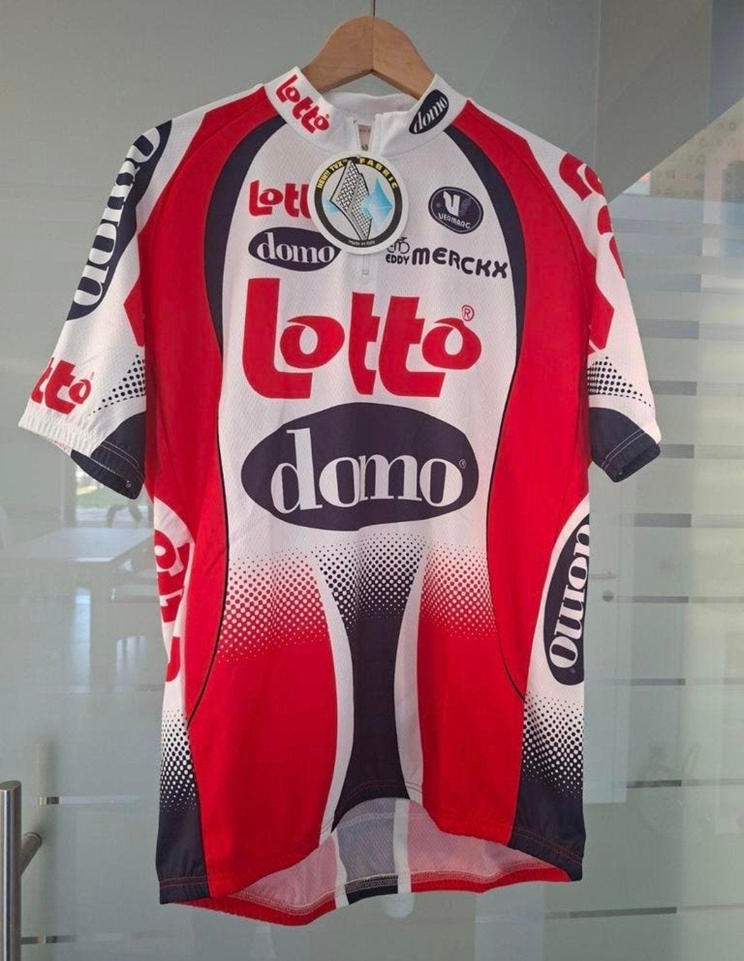 Original vintage Lotto Domo cycling wielertruitje - nieuw, Fietsen en Brommers, Heren, Nieuw, Ophalen of Verzenden, Vermarc