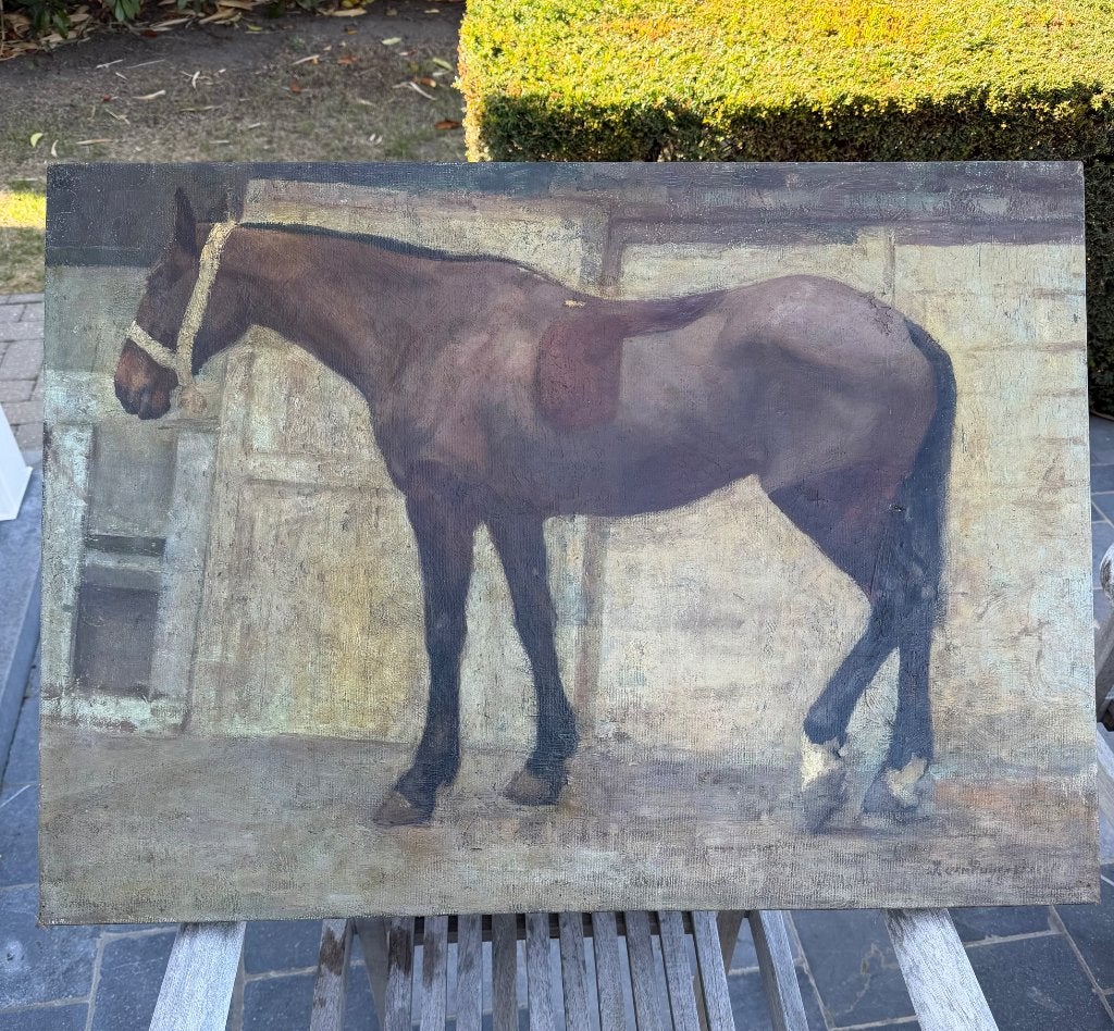 Schilderij paard, Enlèvement