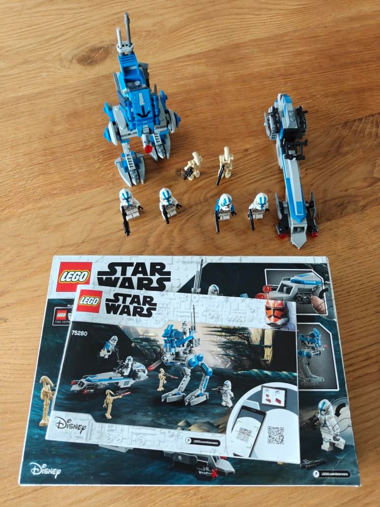 Lego star wars 75280, Ophalen