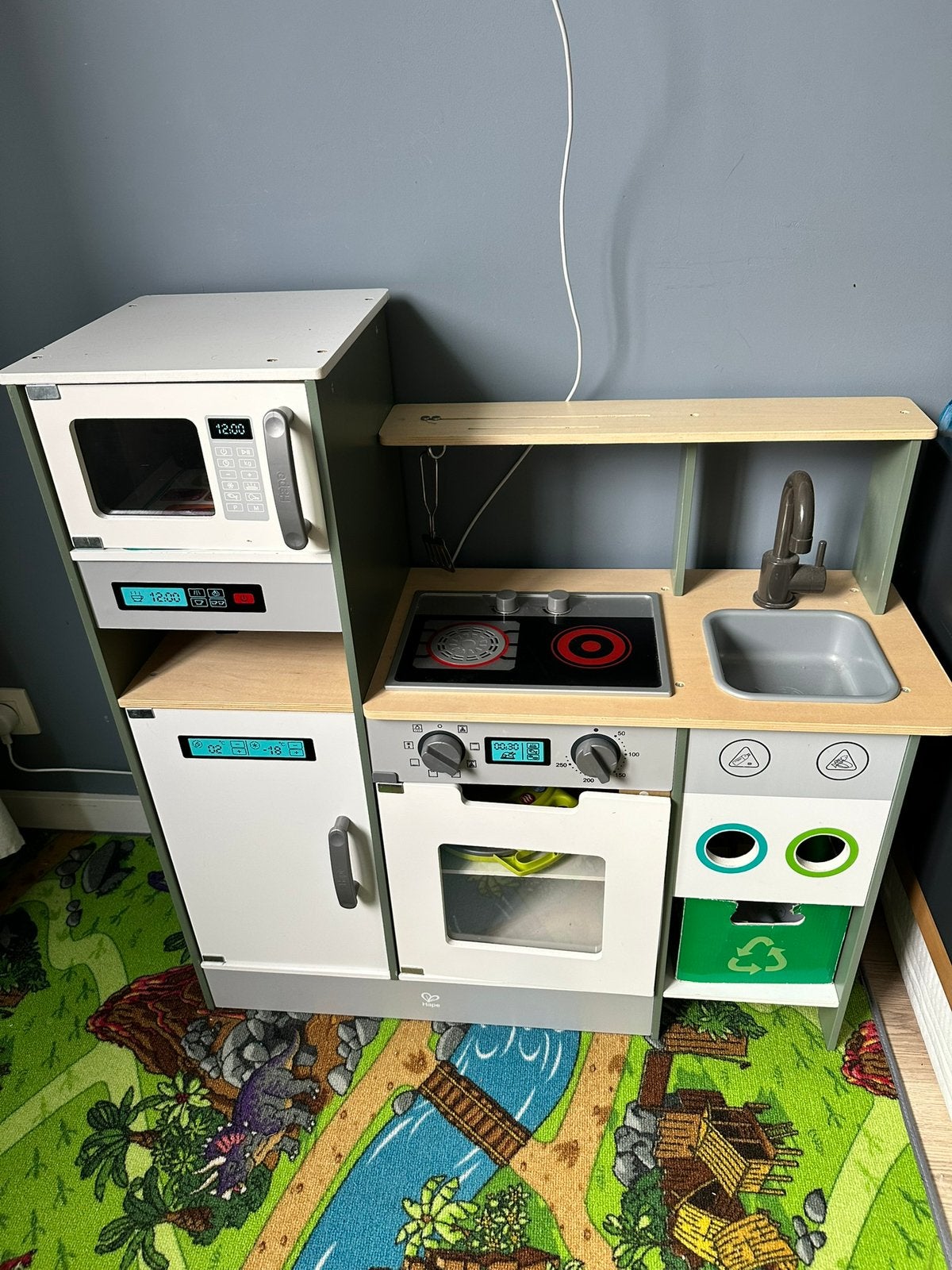 Kinderkeukentje Hape, Enlèvement ou Envoi, Comme neuf, Bois, Jouer à la cuisine