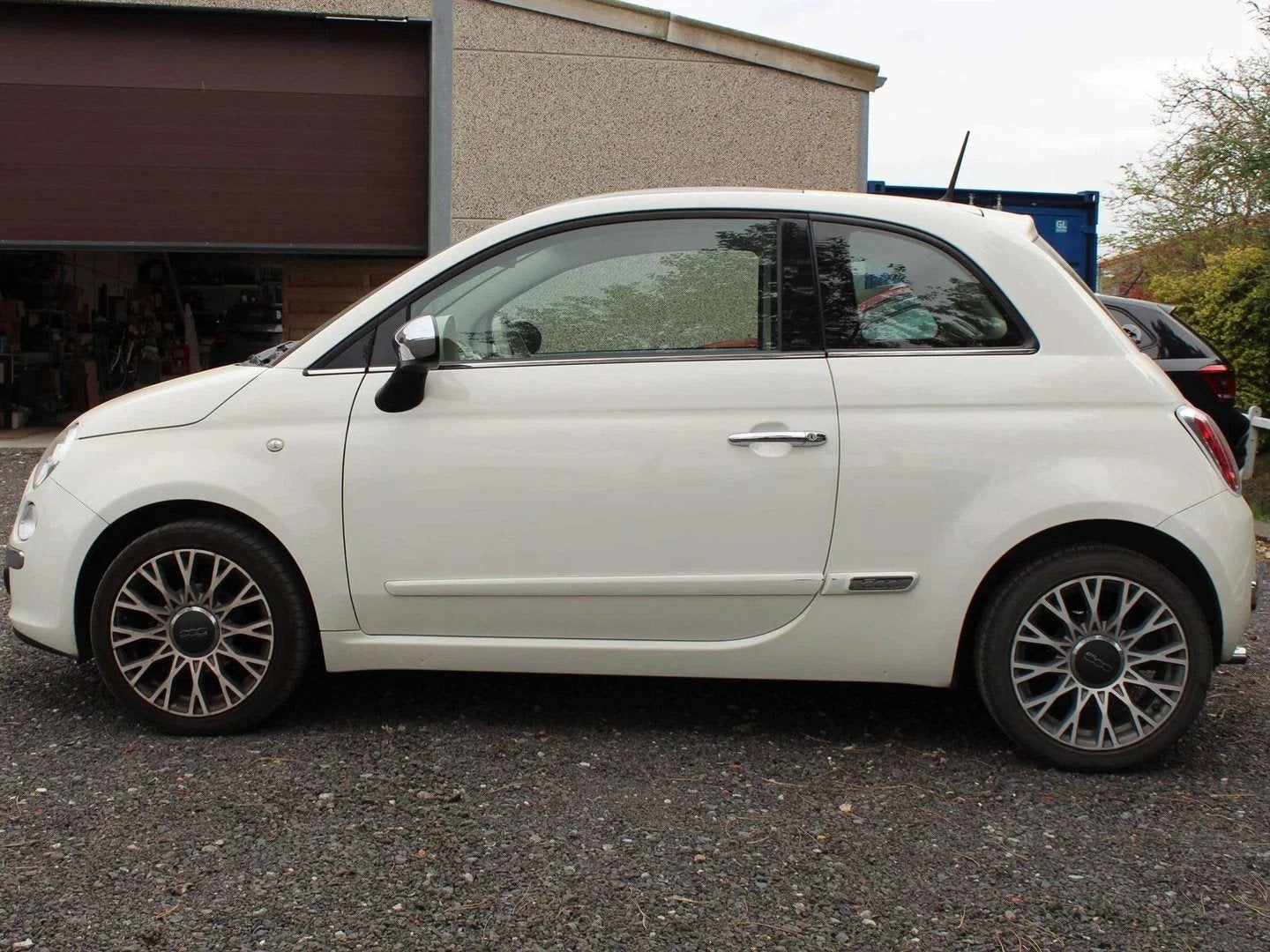 Fiat 500 Lounge 500 1.2i Als nieuw 20.000 KM! (bj 2012), Auto's, 4 zetels, Stof, Gebruikt, 4 cilinders