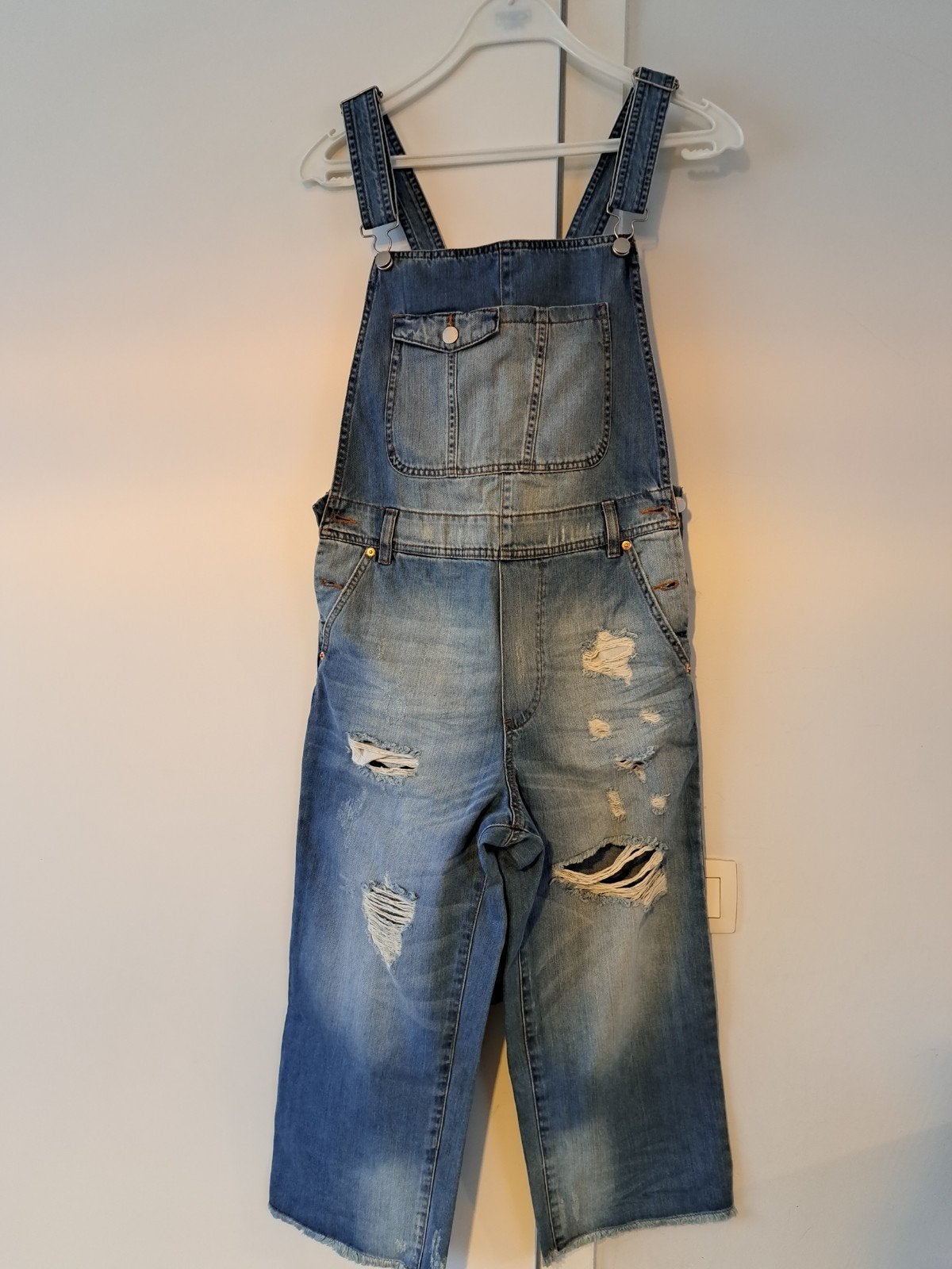 UCB Overall/ Jumpsuit ( XS) Nieuw, Ophalen, Blauw, Nieuw, United Colors of Benetton