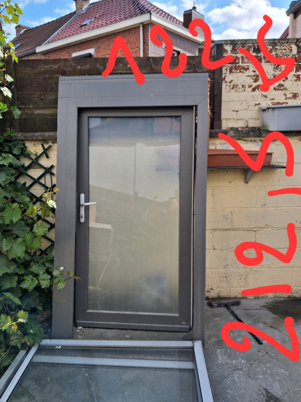 Porte extérieure très bonne qualité, Bricolage & Construction, Enlèvement
