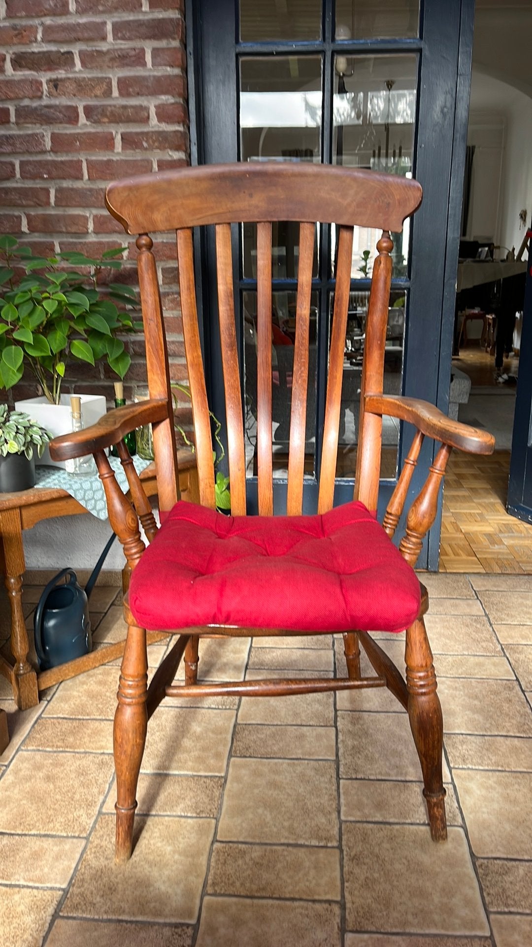Fauteuil en bois vintage, Antiquités & Art, Enlèvement