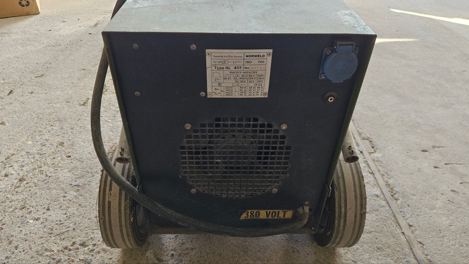 Norweld NL-401 combi-lasapparaat met toebehoren + fles argon, Doe-het-zelf en Bouw, Ophalen, Gebruikt, Tig