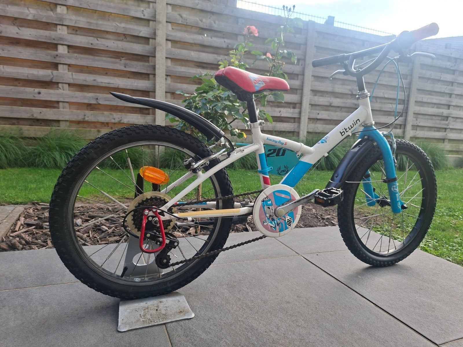 Kinderfiets 20 inch, Ophalen