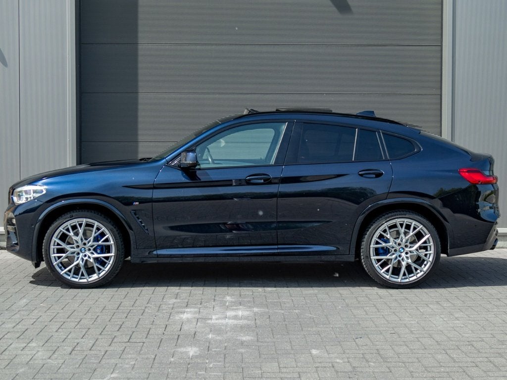 BMW X4M Pano dak head-up, Automaat, Euro 6, 2995 cc, Blauw