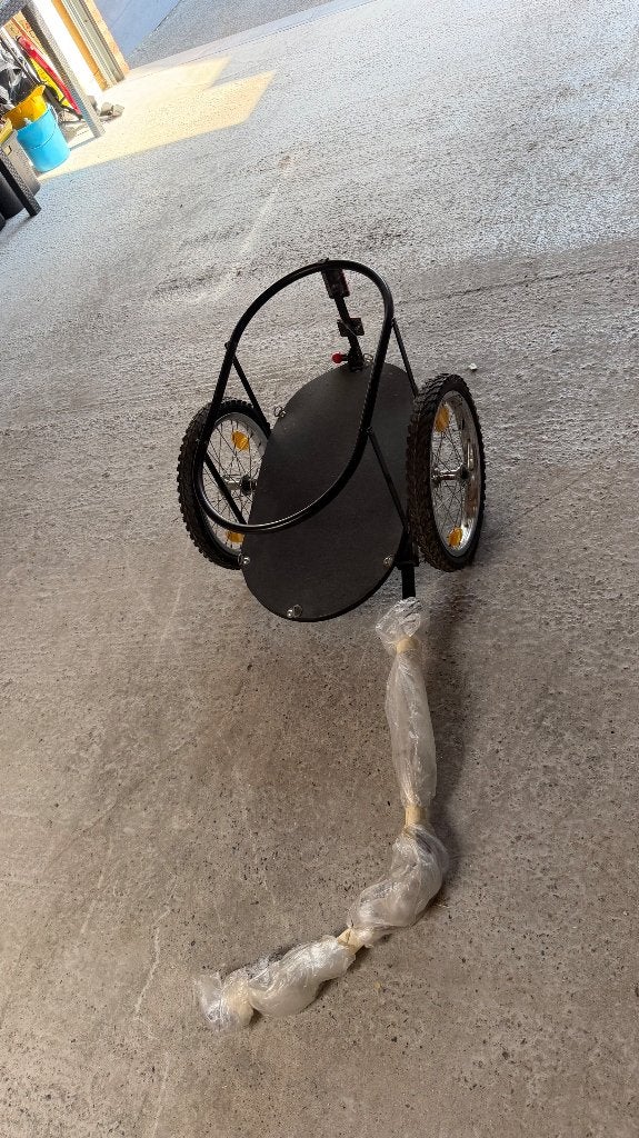 Remorque vélo / chariot de transport pour chien ou animaux, Enlèvement, Utilisé, Remorque pour chien, Moins de 20 kg
