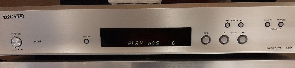 ONKYO T-4355 AM/FM-tuner, Audio, Tv en Foto, Versterkers en Ontvangers, Ophalen, Gebruikt, Onkyo
